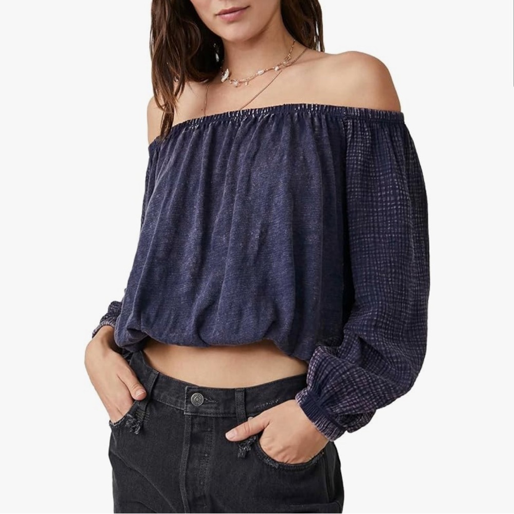 Free People Parfait Bubble Blouse